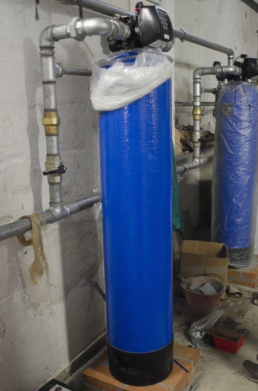 Installing Water Softener Components